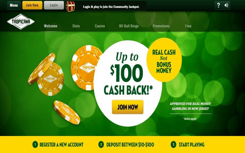 tropicana online casino pa real money