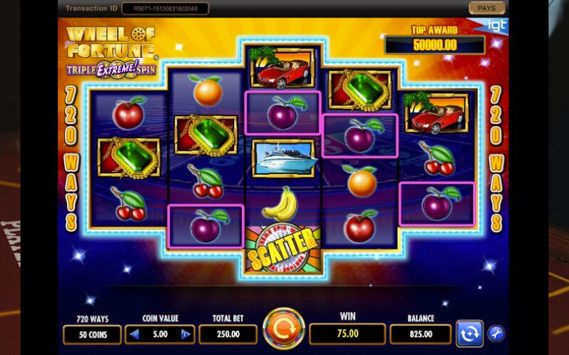 Wheel of Fortune Slot Machine • CasinoWatch PA